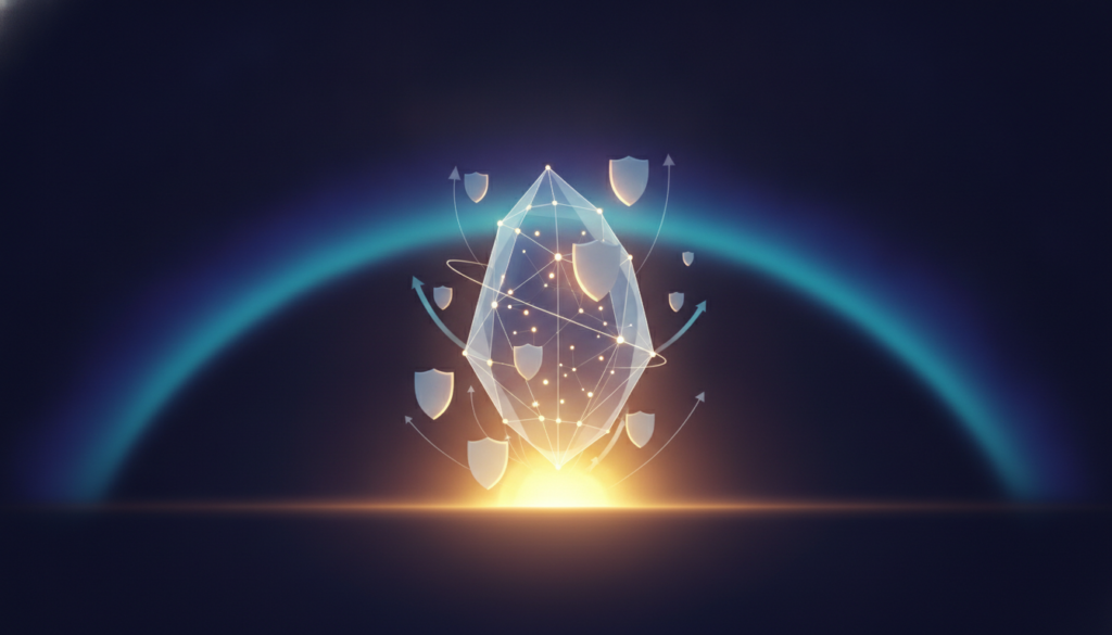 Aurora-style editorial cover illustrating: What Is Ethereum Staking? How Proof-of-Stake Rewards Work