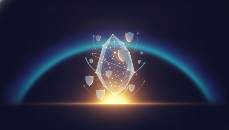 Aurora-style editorial cover illustrating: What Is Ethereum Staking? How Proof-of-Stake Rewards Work