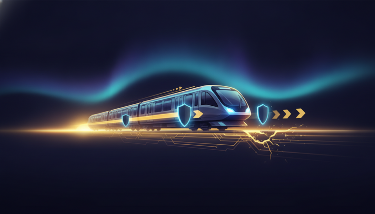 Aurora-style editorial cover illustrating: What Is Solana (SOL)? Speed, Low Fees and the Trade-offs