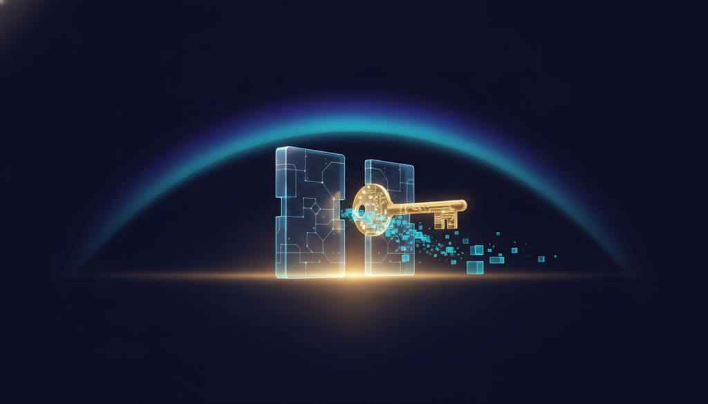 Aurora-style editorial cover illustrating: How to Set Up a Crypto Wallet