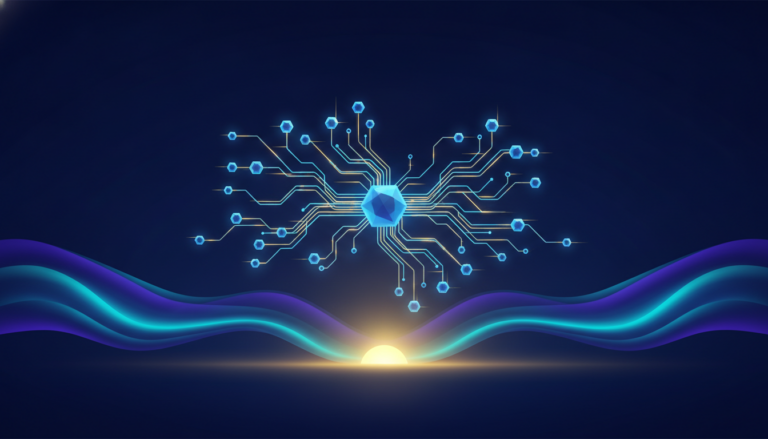 Aurora-style editorial cover illustrating: What Is Bitcoin’s Lightning Network?