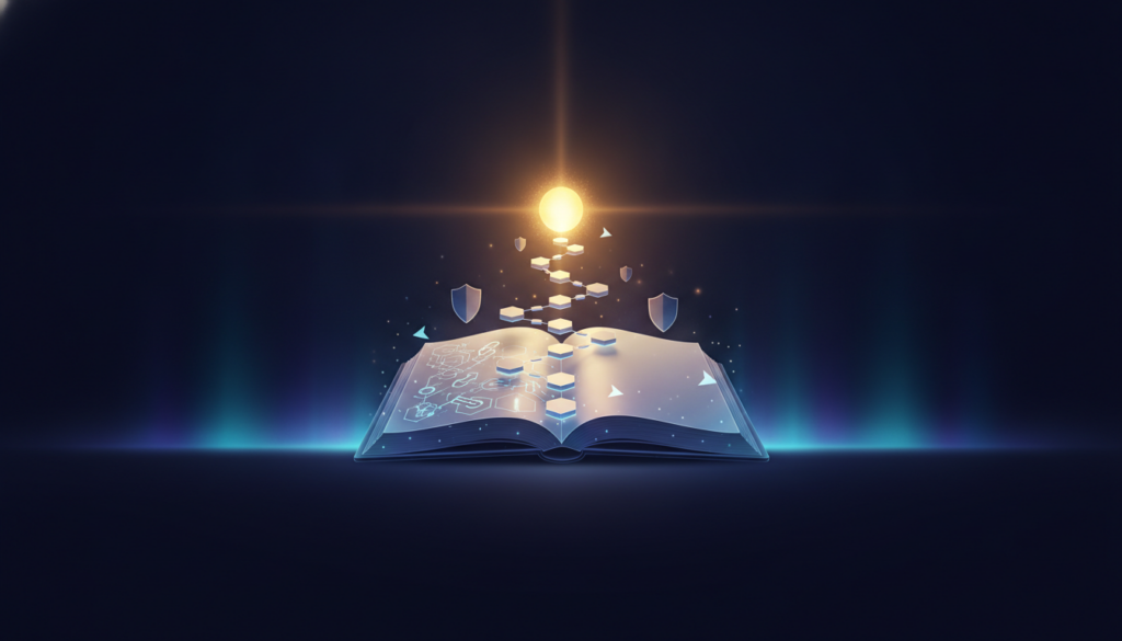 Aurora-style editorial cover illustrating: What Is Cryptocurrency? A Beginner’s Guide