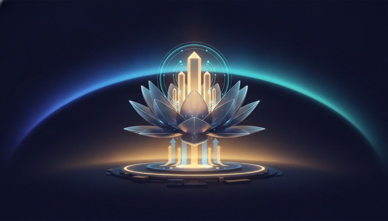 Aurora-style editorial cover illustrating: What Is Ethereum Staking? How Proof-of-Stake Rewards Work