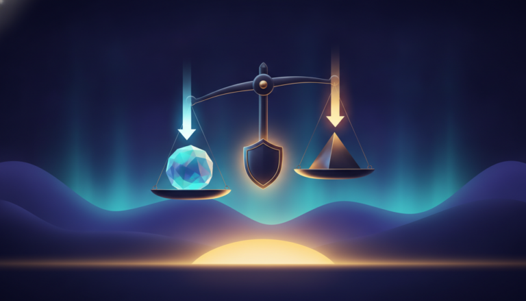 Aurora-style editorial cover illustrating: What Is Tokenomics? How Supply and Demand Shape a Coin