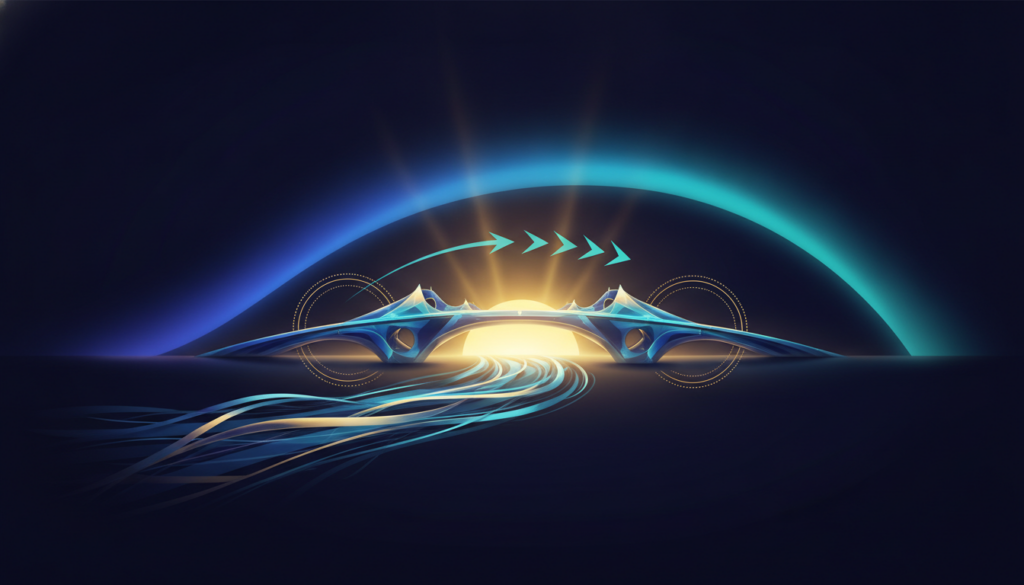 Aurora-style editorial cover illustrating: What Is XRP? The Cross-Border Payments Token Explained